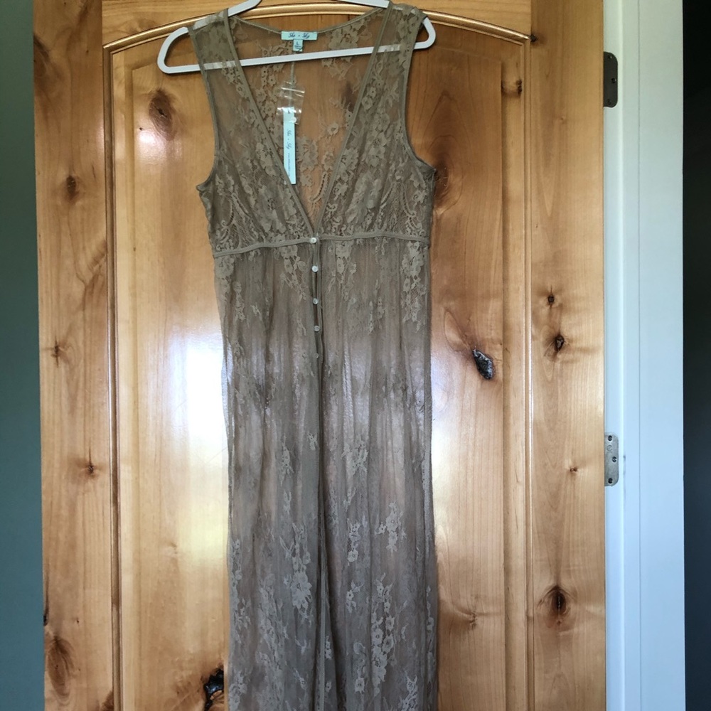 Lace cover up